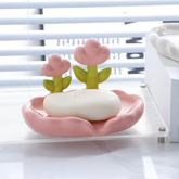 Seifenhalter in Blumenform